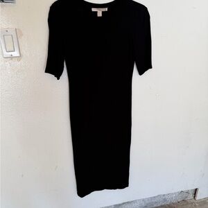 Forever 21 Elegant Black Midi Dress